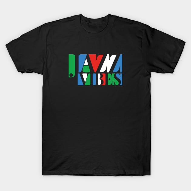 Jazz Vibes Colorful Modern Concept T-Shirt by jazzworldquest